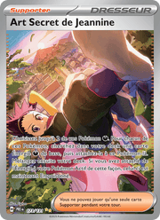 Art Secret de Jeannine 173/180 Pokémon Évolutions Prismatiques (EV8.5)