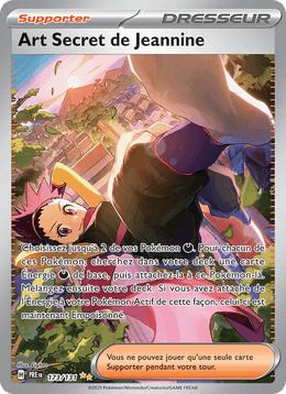 Art Secret de Jeannine 173/180 Pokémon Évolutions Prismatiques (EV8.5)