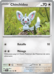 Chinchidou 136/218 Pokémon Forces Temporelles (EV05)