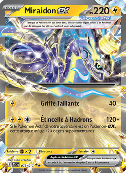 Miraidon-ex - Miraidon ex - Héros Transcendants 073