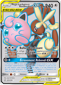 Méga-Lockpin et Rondoudou GX 225/271 — Pokémon Éclipse Cosmique (CEC)