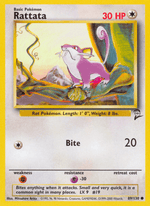 Rattata 89/130 Pokémon Base Set 2 (B2)