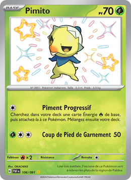 Pimito - Capsakid - Destinées de Paldea 106