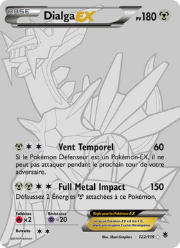 Dialga EX 122/124 — Pokémon Vigueur Spectrale (PHF)