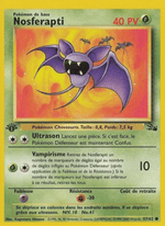 Nosferapti 57/62 Pokémon Fossile (FO)