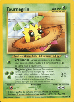 Tournegrin 78/111 Pokémon Neo Genesis (N1)