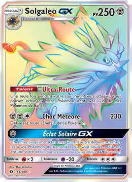 Solgaleo GX 155/163 — Pokémon Soleil et Lune (SUM)