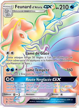 Feunard d’Alola GX 150/169 — Pokémon Gardiens Ascendants (GRI)