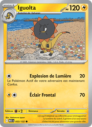 Iguolta 053/188 Pokémon Méga-Évolution (ME01)