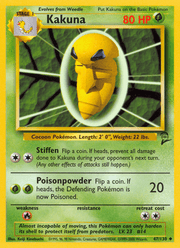Kakuna 47/130 Pokémon Base Set 2 (B2)