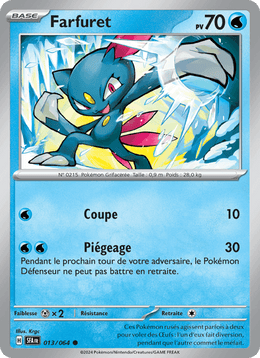 Farfuret 013/99 Pokémon Fable Nébuleuse (EV6.5)