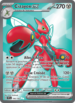 Cizayox-ex - Scizor ex - Forces Temporelles 195