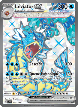 Léviator-ex - Gyarados ex - Écarlate et Violet 225