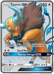 Tauros GX 144/163 — Pokémon Soleil et Lune (SUM)