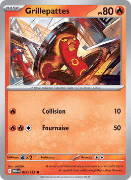 Grillepattes 029/188 Pokémon Méga-Évolution (ME01)