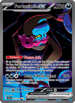 Fortusimia-ex 091/99 Pokémon Fable Nébuleuse (EV6.5)