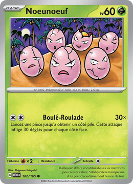 Noeunoeuf 102/207 Pokémon 151 (MEW)