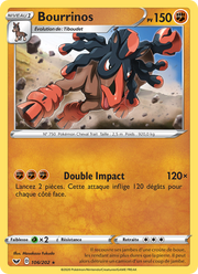 Bourrinos 106/216 Pokémon Épée et Bouclier