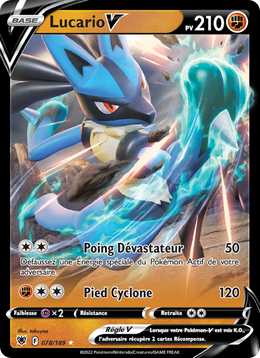 Lucario V 078/246 — Pokémon Astres Radieux (ASR)