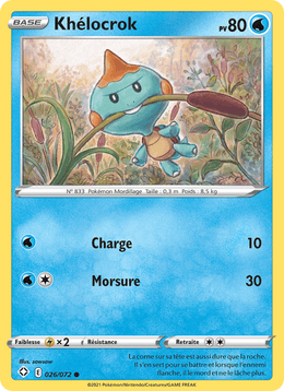 Khélocrok 26/73 Pokémon Destinées Radieuses (SHF)