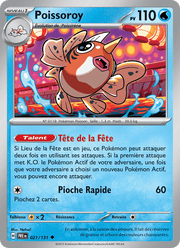 Poissoroy 021/180 Pokémon Évolutions Prismatiques (EV8.5)