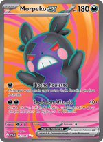 Morpeko-ex 102/120 Pokémon Nuit Noire (ME05)