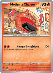 Motisma Chaleur 013/245 Pokémon Destinées de Paldea (EV4.5)