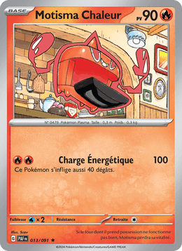 Motisma Chaleur 013/245 Pokémon Destinées de Paldea (EV4.5)
