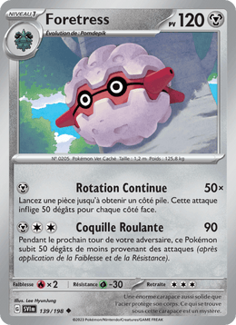 Foretress 139/258 Pokémon Écarlate et Violet (EV01)