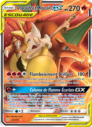Dracaufeu et Roussil GX 22/271 — Pokémon Éclipse Cosmique (CEC)