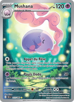 Mushana 117/86 — Pokémon Foudre Noire (BLK)