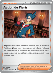 Action de Pieris 090/130 Pokémon Flammes Fantasmagoriques (ME02)