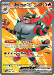 Félinferno-ex 187/218 — Pokémon Forces Temporelles (EV05)