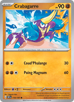 Crabagarre 114/230 Pokémon Flammes Obsidiennes (EV03)