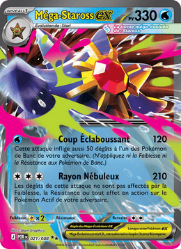 Méga-Staross-ex 021/124 Pokémon Équilibre Parfait (ME03)