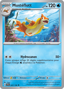Mustéflott 047/258 Pokémon Écarlate et Violet (EV01)