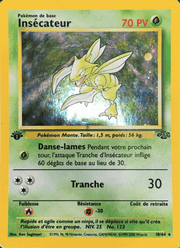 Insécateur 10/64 Pokémon Jungle (JU)