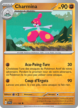 Charmina 111/258 Pokémon Écarlate et Violet (EV01)