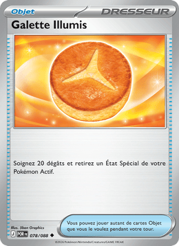 Galette Illumis 078/124 Pokémon Équilibre Parfait (ME03)