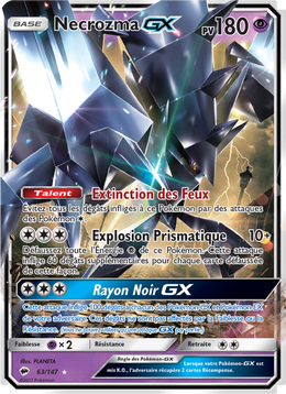 Necrozma GX 63/169 — Pokémon Ombres Ardentes (BUS)