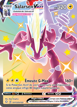 Salarsen VMAX SV113/195 — Pokémon Destinées Radieuses (SHF)