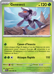 Genesect 008/130 Pokémon Flammes Fantasmagoriques (ME02)