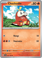 Chochodile 036/258 Pokémon Écarlate et Violet (EV01)
