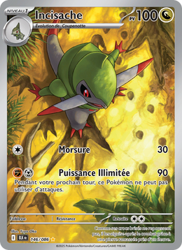 Incisache 146/86 — Pokémon Foudre Noire (BLK)