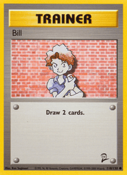 Bill 118/130 Pokémon Base Set 2 (B2)