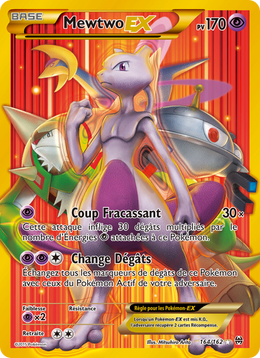 Mewtwo EX 164/165 — Pokémon Impulsion Turbo (BKT)