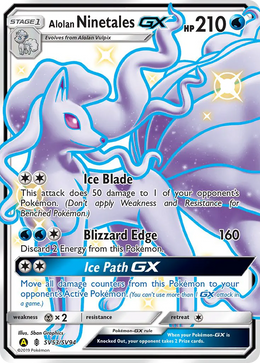 Feunard d’Alola-GX SV53/94 — Pokémon Destinées Occultes Coffre Étincelant (SMA)