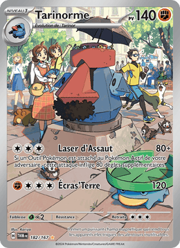 Tarinorme 182/226 Pokémon Mascarade Crépusculaire (EV06)