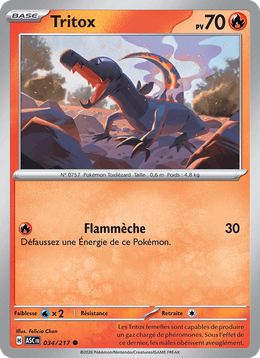 Tritox 034/295 Pokémon Héros Transcendants (ME2.5)