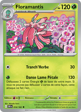 Floramantis 014/244 Pokémon Rivalités Destinées (EV10)